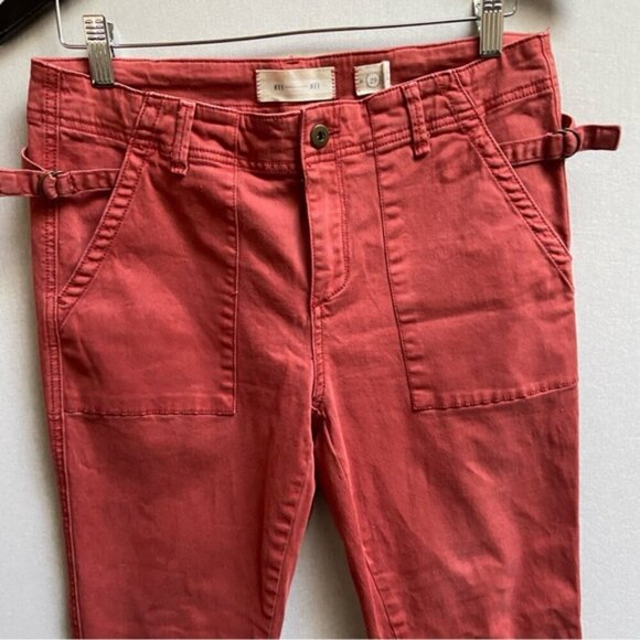 Anthropologie Hei Hei cargo slim mid rise pants Sz 29 - Picture 6 of 11
